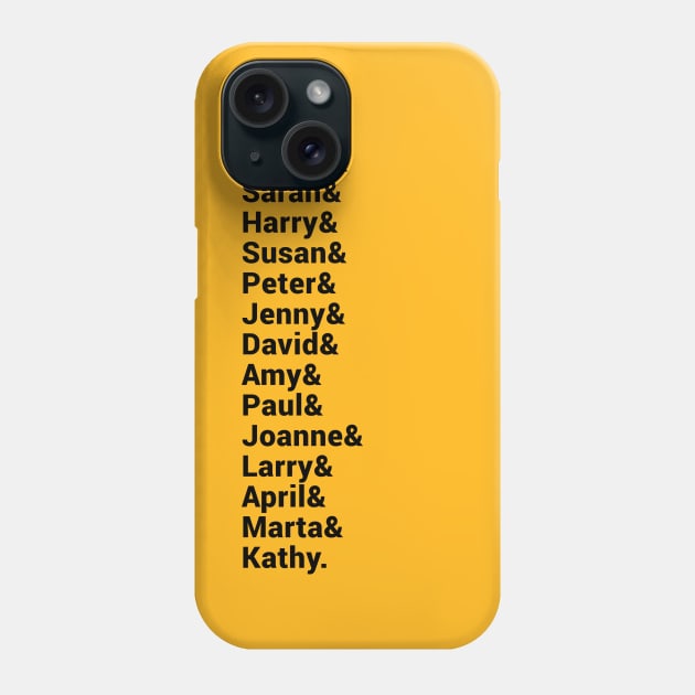 Company Names Phone Case by byebyesally