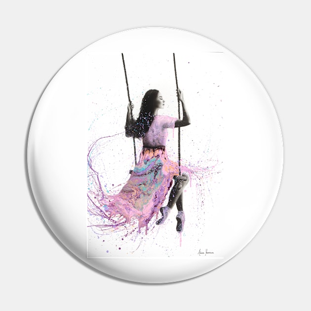 Girl on a Swing Pin by AshvinHarrison