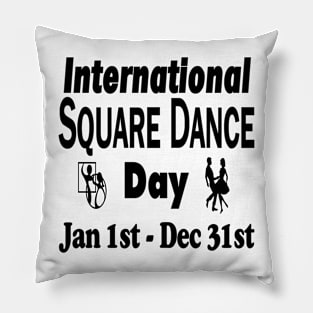 International Day BLK Pillow