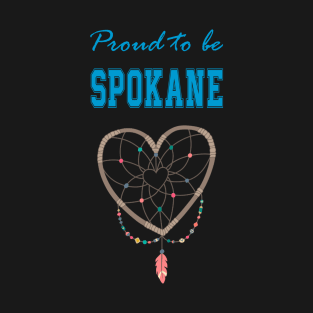 Native American Spokane Dreamcatcher 45 T-Shirt