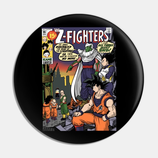 THE Z-FIGHTERS Pin by BetMac