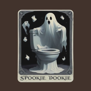 Don't wipe with this card! Have a spookie dookie! T-Shirt