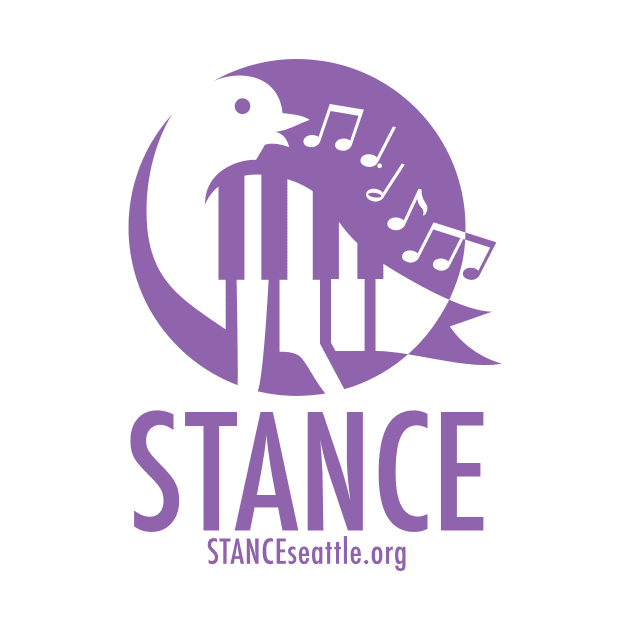 Purple Logo + URL by STANCE Seattle Choir