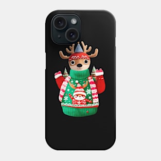 Christmas Kids Ugly as Sweater Girls Phone Case