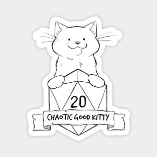 Chaotic Good Kitty Magnet