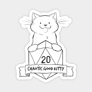 Chaotic Good Kitty Magnet