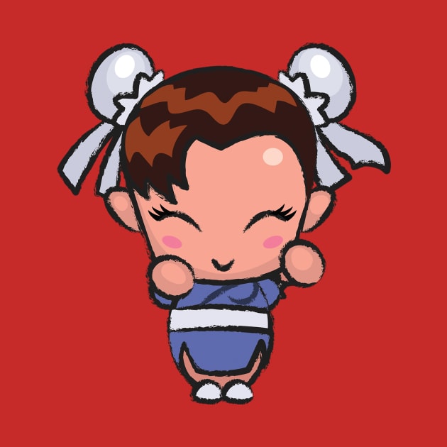 Street Fighter Babies: Chun Li by ohshirtdotnet