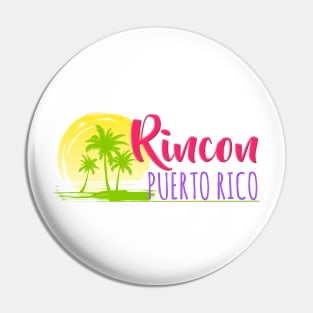 Life's a Beach: Rincon, Puerto Rico Pin