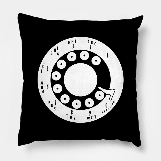 Rotary Phone Pillow by Mclickster