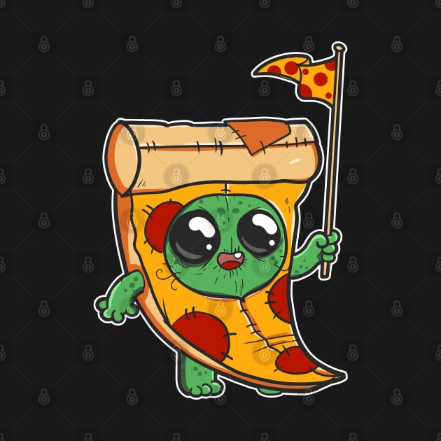 Astronomer Pizza Creature Funny by JDaneStore