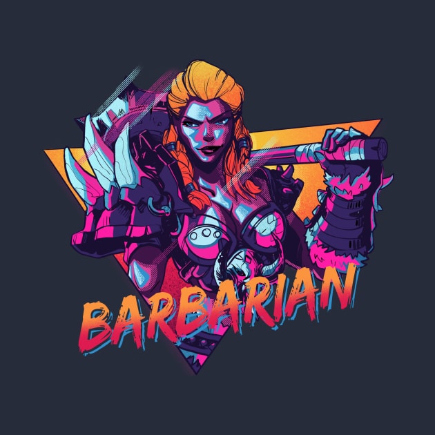 80’s Barbarian by Vlepkaaday