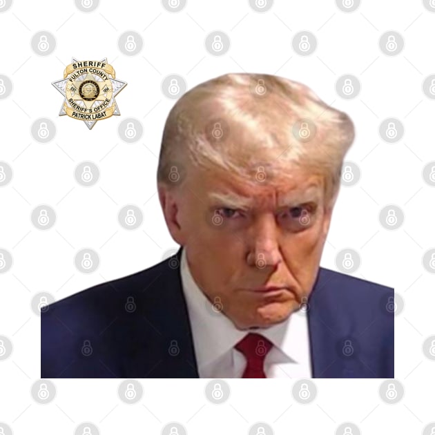 TRUMP MUGSHOT (Transparent Background) by NewShift