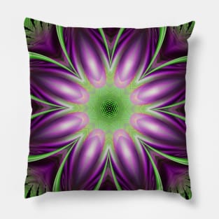 Purple Flower Pillow