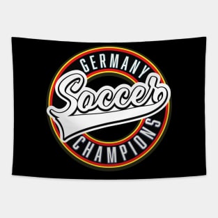 Germany soccer champions logo Tapestry