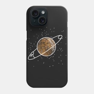 Safety Pin Planet Phone Case