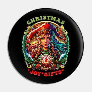 Christmas - joy - gifts Pin