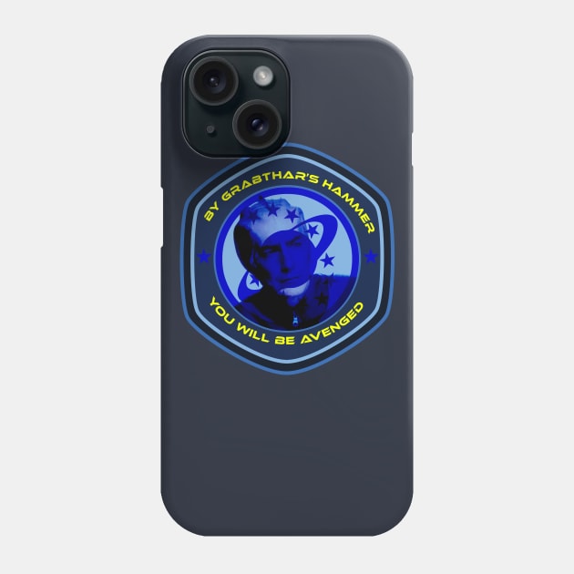 Dr. Lazarus - By Grabthars Hammer You will be Avenged Phone Case by Meta Cortex