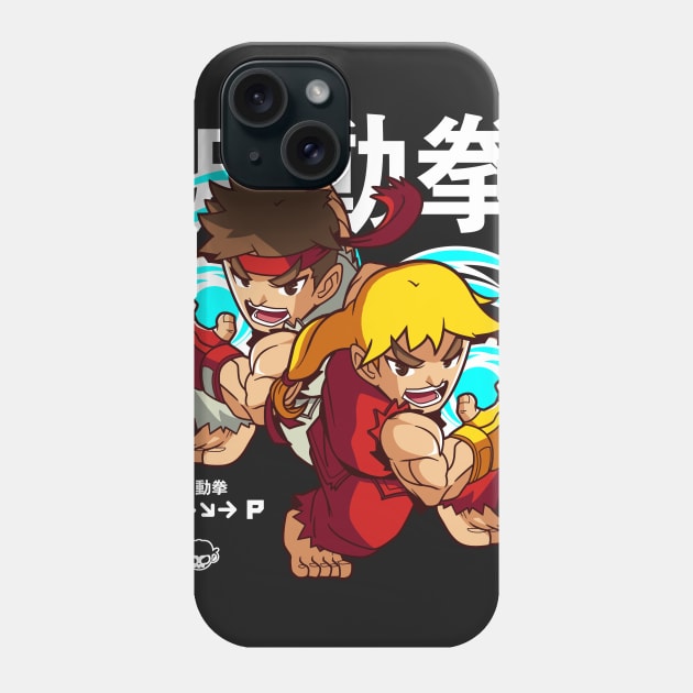 HADOUKEN x 2 Phone Case by mankeeboi