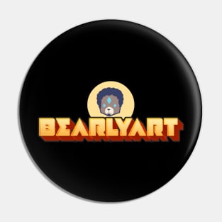 Bearly Art Logo Pin