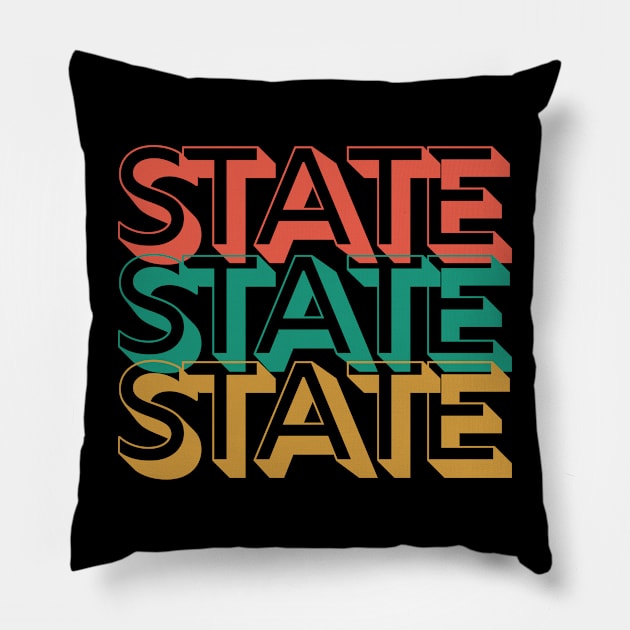 State Pillow by Rev Store