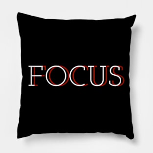 Intense Focus Pillow