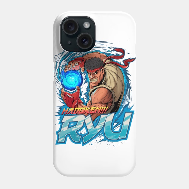 Ryu–Hadoken! Phone Case by Ottyag