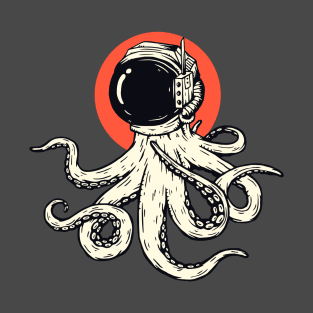 Octopus in Space T-Shirt