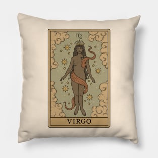 Virgo Card Pillow