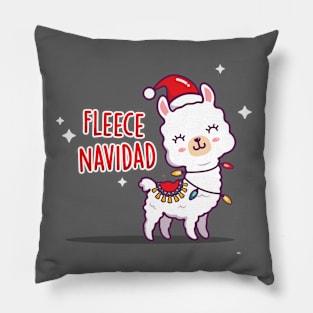 Fleece Navidad Pillow