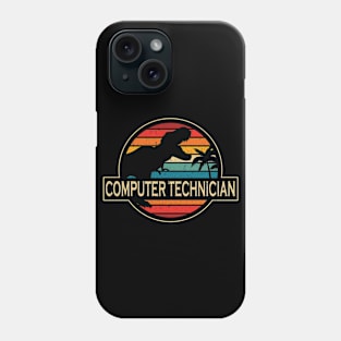 Computer Technician Dinosaur Phone Case