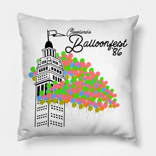 Cleveland Balloonfest '86 Pillow