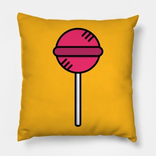 Cute lollipop - Icon Pillow