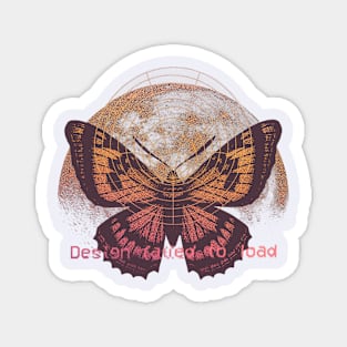 Moth vintage Magnet