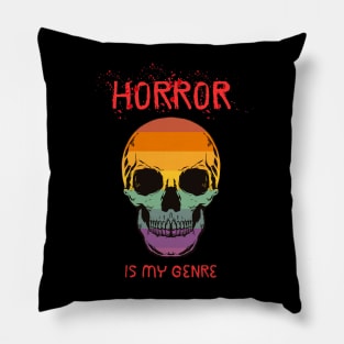 Horror is my Genre Pillow