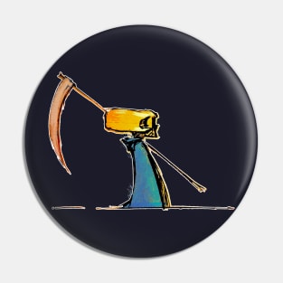 Little Reaper - full color Pin