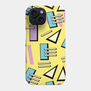 Geometrical Shapes Design Pattern Phone Case