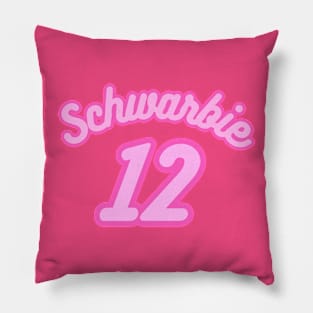 Schwarbie #12 Pillow