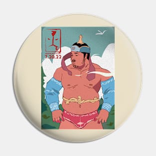 MongolianWrestler Pin