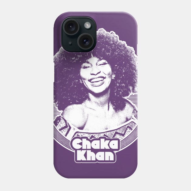 Chaka Khan //// Retro Style Fan Art Design Phone Case by DankFutura