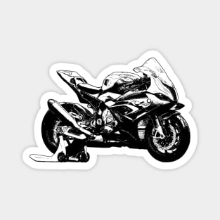 S1000RR Bike Sketch Art Magnet