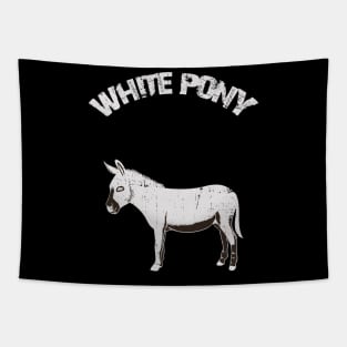 white pony Tapestry