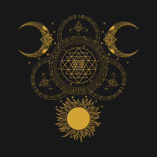 Sri Yantra | Sacred Geometry T-Shirt