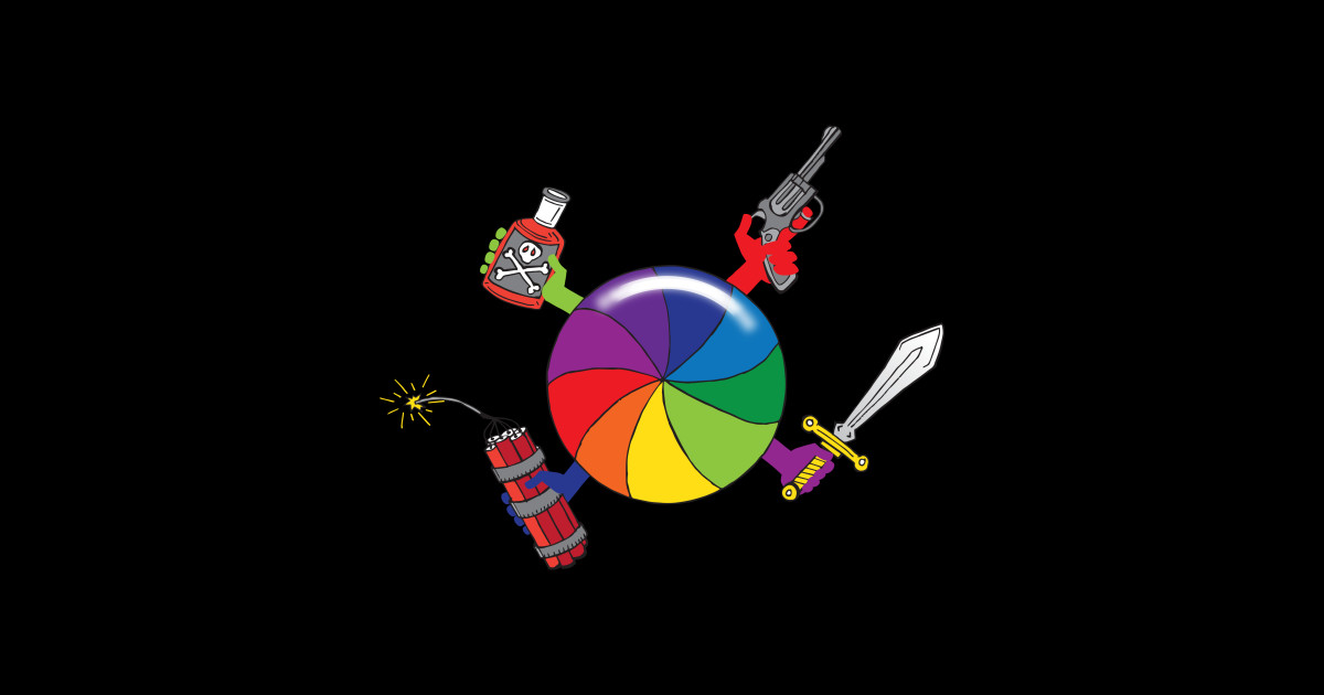 Spinning Beach Ball of Death Mac TShirt TeePublic