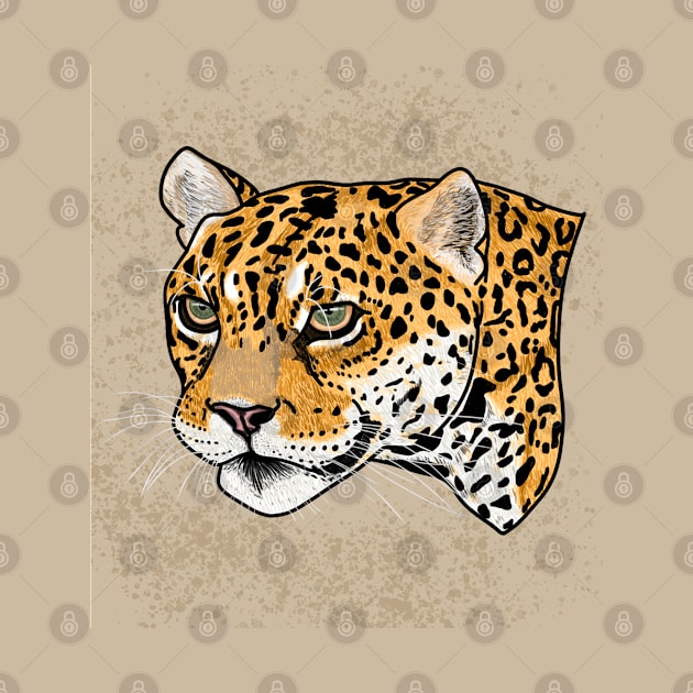 Jaguar (Panthera onca) by wrsartist