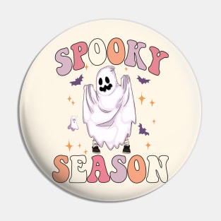 Spooky Season Ghost Boo Pin