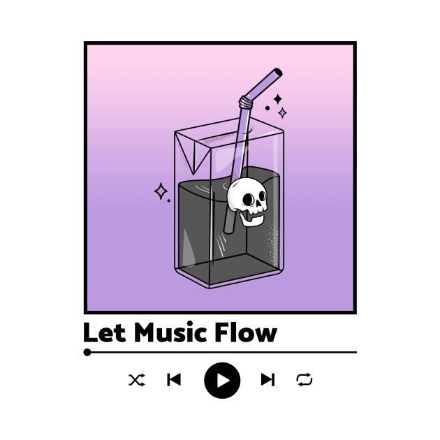 Let Music Flow by T-shaped Human