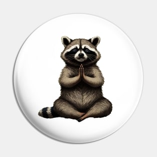 The Meditation Raccool Pin