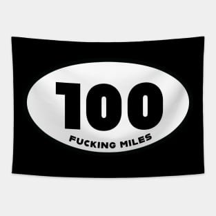 100 Fing Miles Tapestry