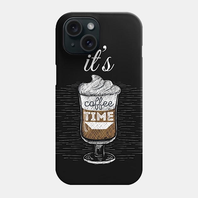 Coffee time Phone Case by avimyo