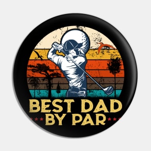 Best Dad by Par - Golf Pin